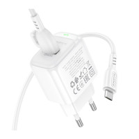 Мережевий зарядний пристрій BOROFONE BAS42A Potential single-port QC3.0 charger set(Micro)(EU) White (Колір 7068) - фото № 5