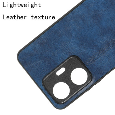 Чохол для смартфона Cosmiс Leather Case for Realme C55 Blue (CoLeathRealC55Blue) - зображення 4