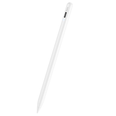 Стилус HOCO GM109 Smooth series active universal capacitive pen White - зображення 1