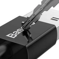 Кабель Baseus Superior Series Fast Charging Data Cable USB to Micro 2A 2m Black (Колір 7073) - фото № 3