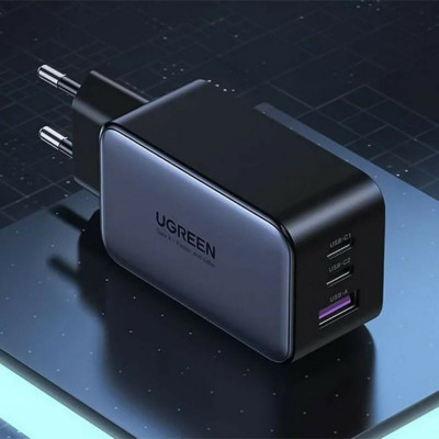 Зарядний пристрій UGREEN CD244 GaN Fast Charger 65W (UGR-10335) (UGR-10335) - зображення 2