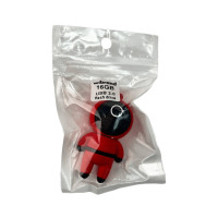 Флеш-накопичувач Wibrand USB 2.0 Squid Game 16Gb Red (Цвет 7070) - фото № 2