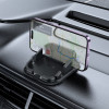 Автотримач для телефона HOCO H39 Cheetah dashboard car holder Black (Черный)- № 7