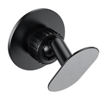 Автотримач для телефона HOCO H13 Fine jade ring magnetic car holder(center console) Black (Цвет Черный) - фото № 4