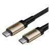 Кабель Baseus Cafule Cable Type-C PD3.1 Gen1 3A 1m Gold+Black