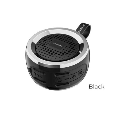 Портативна колонка BOROFONE BR2 Aurora sports wireless speaker Black - зображення 1