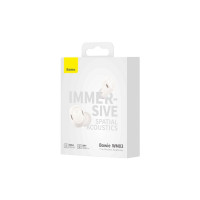Бездротові навушники Baseus Bowie WM03 True Wireless Earphones Creamy-White (Цвет Creamy-White) - фото № 2