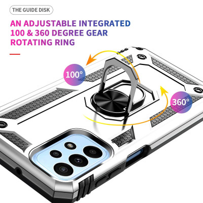 Чохол для смартфона Cosmic Robot Ring for Samsung Galaxy A23 4G Silver (RobotA23Silver) - зображення 6