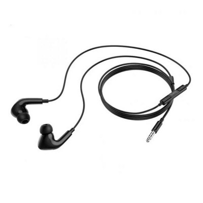 Навушники HOCO M101 Pro Crystal sound wire-controlled earphones with microphone Black - изображение 3