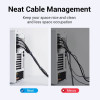 Органайзер для кабелів Vention Cable Tie 2M Black (KAABH) - зображення 6