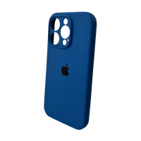 Чохол для смартфона Silicone Full Case AA Camera Protect for Apple iPhone 16 Pro Max 16,Blue (Цвет Синий) - фото № 4
