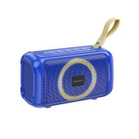 Портативна колонка BOROFONE BR17 Cool sports wireless speaker Blue (Колір Синий), Атикул k14633 |  купить на VILKI.NET - фото № 1