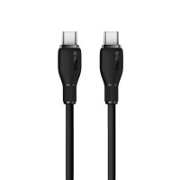 Кабель Baseus Pudding Series Fast Charging Cable Type-C to Type-C 100W 1.2m Cluster Black (Колір Cluster Black) - фото № 3