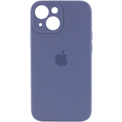 Чохол для смартфона Silicone Full Case AA Camera Protect for Apple iPhone 14 28,Lavender Grey - изображение 1