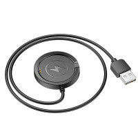 Бездротовий зарядний пристрій для смарт-годинника HOCO Y22 Smart sports watch charging cable Black (Колір Black) - фото № 2