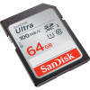 SDXC (UHS-1) SanDisk Ultra 64Gb class 10 (100Mb/s)