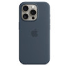 Чохол для смартфона Silicone Full Case AAA MagSafe IC for iPhone 15 Pro Storm Blue k47255 - № 1 Чохол для смартфона Silicone Full Case AAA MagSafe IC for iPhone 15 Pro Storm Blue (Deep Blue) No Brand - № 1