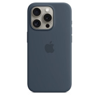 Чохол для смартфона Silicone Full Case AAA MagSafe IC for iPhone 15 Pro Storm Blue (Цвет Deep Blue), Атикул k47255 |  купить на VILKI.NET - фото № 1