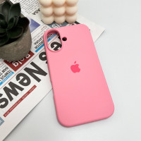 Чохол для смартфона Silicone Full Case AA Open Cam for Apple iPhone 16 6,Light Pink (Цвет Light-Pink) - фото № 4