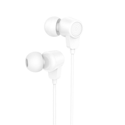 Навушники BOROFONE BM64 Goalant universal earphones with mic White - изображение 1