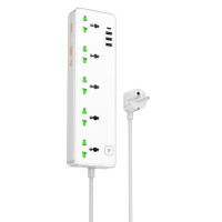 Мережевий подовжувач HOCO  AC13A Talento 5-position socket(1C3A) White