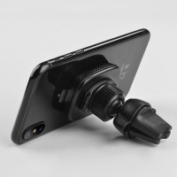 Автотримач для телефона HOCO CA23 Lotto series magnetic air outlet holder Black (Цвет 7073) - фото № 3
