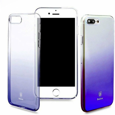Чохол для телефона Baseus Glaze Case ІP 7/8 Plus Purple - зображення 2