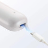 Бездротовий гребінець для випрямлення волосся Xiaomi Cordless Hair Straightener Brush EU (White)- № 4