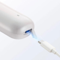 Бездротовий гребінець для випрямлення волосся Xiaomi Cordless Hair Straightener Brush EU (Цвет White) - фото № 4