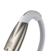 Кабель Baseus Glimmer Series Fast Charging Data Cable USB to Type-c 100W 1m White (Цвет Білий) - фото № 6