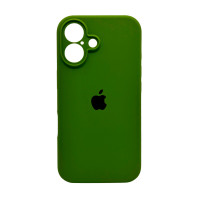 Чохол для смартфона Silicone Full Case AA Camera Protect for Apple iPhone 16 29,Army Green (Колір Army-Green), Атикул k54181 |  купить на VILKI.NET - фото № 1