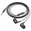 Навушники HOCO M97 Enjoy universal earphones with mic Black - изображение 3