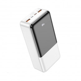 Зовнішній акумулятор HOCO J108B Universe 22.5W fully compatible power bank(30000mAh) White