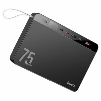 Зовнішній акумулятор HOCO J94 Overlord 22.5W fully compatible power bank(75000mAh) Black (Цвет 7073) - фото № 2