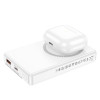 Зовнішній акумулятор BOROFONE BJ49 Astute 22.5W+PD20W fully compatible magnetic power bank(10000mAh) White (_White)- № 2