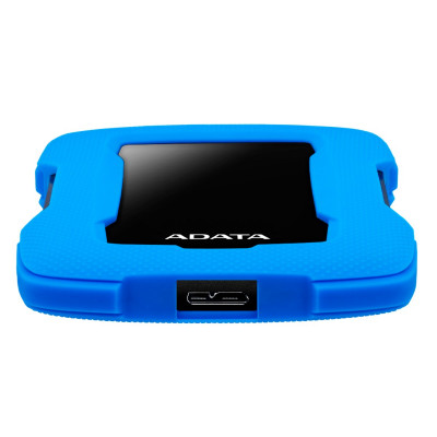 PHD External 2.5'' ADATA USB 3.1 DashDrive Durable HD330 1TB Blue - зображення 3