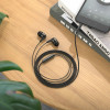 Навушники HOCO M97 Enjoy universal earphones with mic Black - изображение 4