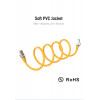 Кабель Vention Cat.6A SFTP Patch Cable 3M Yellow - зображення 5