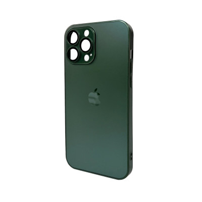 Чохол для смартфона AG Glass Matt Frame Color Logo for Apple iPhone 13 Pro Max Cangling Green - зображення 1