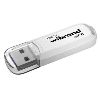 Flash Wibrand USB 3.2 Gen1 Marten 64GB White - зображення 1