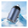 Автомобільний зарядний пристрій Usams US-CC206 C38 PD30W A+C Dual Ports Fast Charging Invisible Ring Car Charger tarnish (Tarnish)- № 4