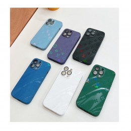 Чохол для смартфона AG Glass Gradient LV Frame for Apple iPhone 14 Pro Max Cangling Green