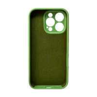 Чохол для смартфона Silicone Full Case AA Camera Protect for Apple iPhone 16 Pro 1,Mint (Колір Mint) - фото № 3