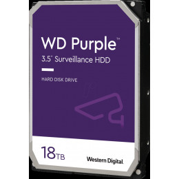 HDD Western Digital 3.5" Purple 18TB 512MB, 7200 RPM, SATA 6 Gb/s