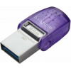 Флеш-накопичувач Kingston USB 3.2 DT microDuo 3C 64GB (Type-A/Type-C) (200Mb/s) - № 2