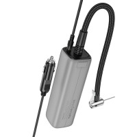 Автомобільний насос BOROFONE FC1 Flow intelligent air pump Black Gray (Колір Black-Gray) - фото № 6