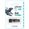Флеш-накопичувач Wibrand USB 3.2 Gen1 Lizard 64GB Black (Черный)- № 3