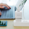Мережевий зарядний пристрій BOROFONE BA36A High speed single port QC3.0 charger set 18W(Type-C) White (7068)- № 4