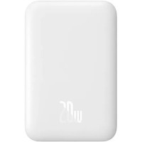 Зовнішній акумулятор Baseus Magnetic Mini Wireless Fast Charge Power Bank 10000mAh 20W White (Колір White) - фото № 4