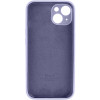 Чохол для смартфона Silicone Full Case AA Camera Protect for Apple iPhone 14 28,Lavender Grey - изображение 4